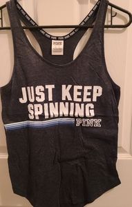 Pink by Victoria Secret racer back tank